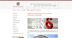 Desktop Screenshot of anwalt-steinkopff.de